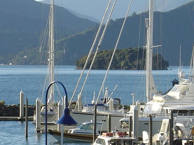 Hotel The Moorings On Malborough Picton Exterior foto